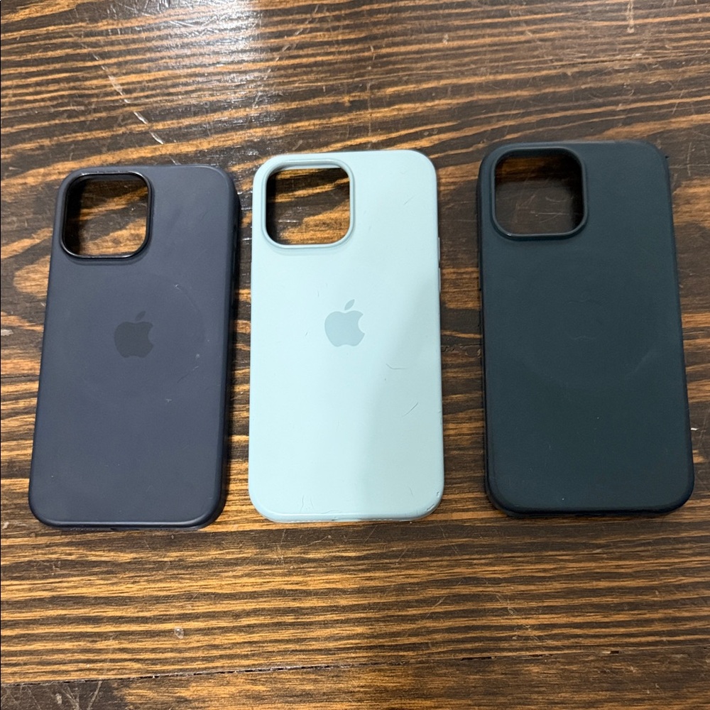 Apple iPhone 14 Pro Max Cases - Midnight, Light Green, Forest